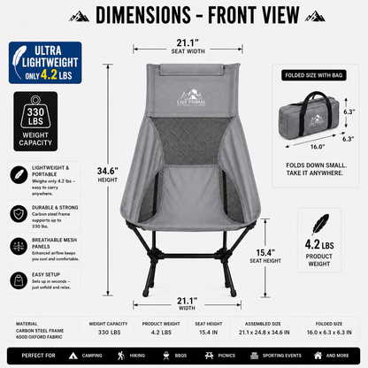 Single Chair-Grey